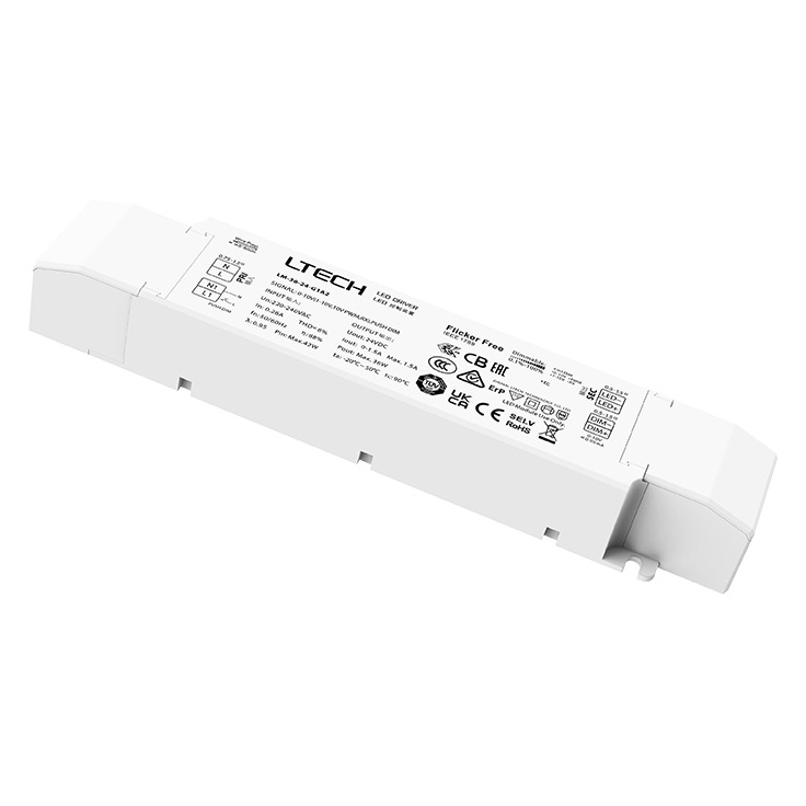 LM-36-24-G1A2 36W 24VDC 0/1-10V Dimming LED Driver LM-36-24-G1A2 36W 24VDC 0/1-10V Dimming LED Driver